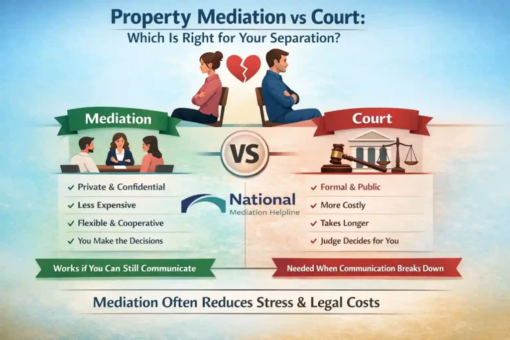 Property Mediation vs Court: Which Is Right for Your Separation London?